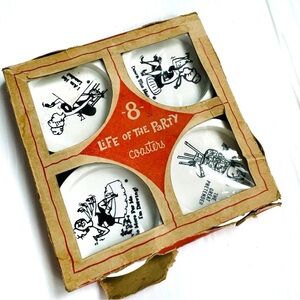 Life of the Party Coasters Set